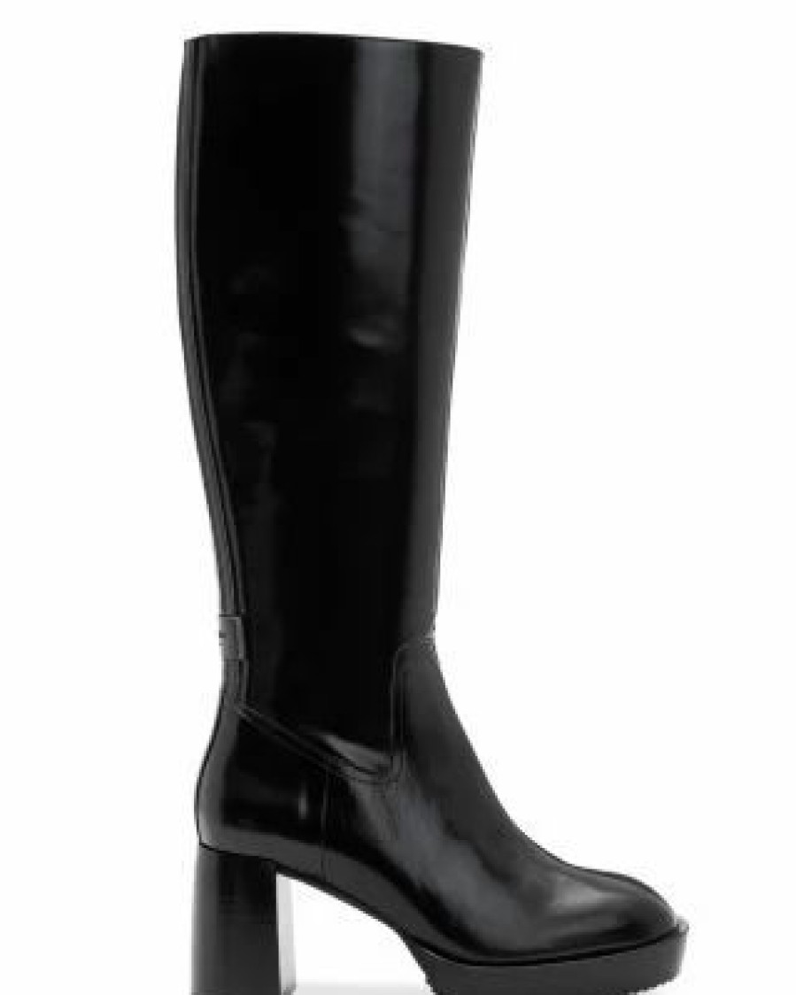 Shoes * | Women'S Pip High Heel Zip Boots Allsaints