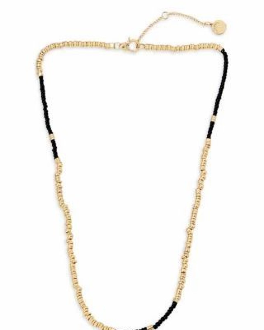 Accessory * | Beaded Strand Necklace In Tone, 18 -20 Allsaints Gold