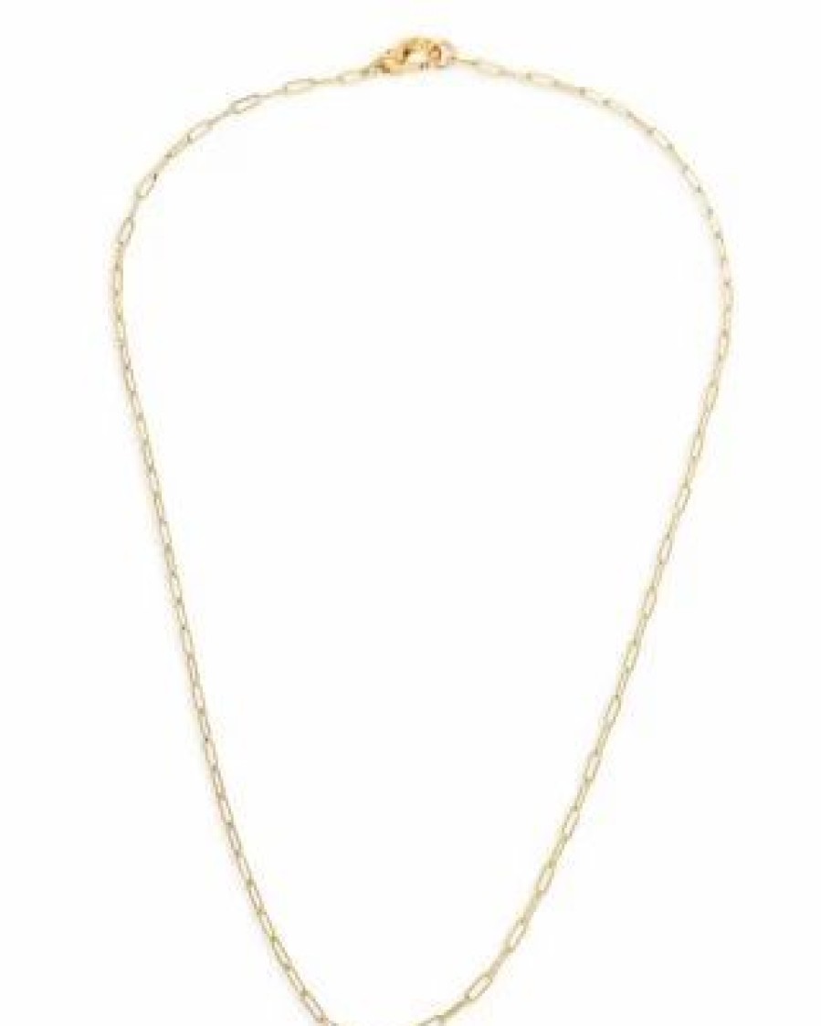 Accessory * | Oval Link Chain Convertible Necklace, 18 Allsaints Gold