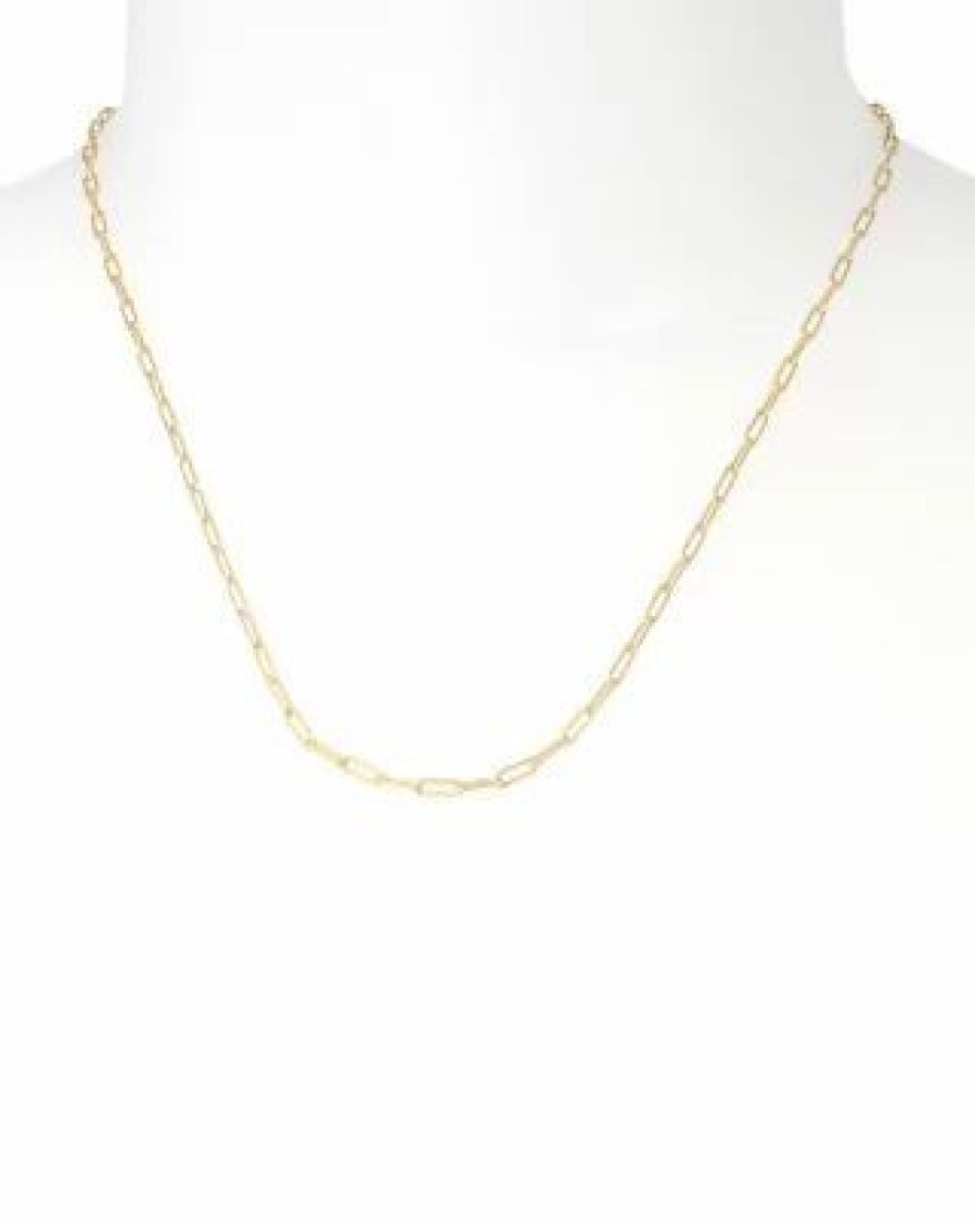 Accessory * | Oval Link Chain Convertible Necklace, 18 Allsaints Gold