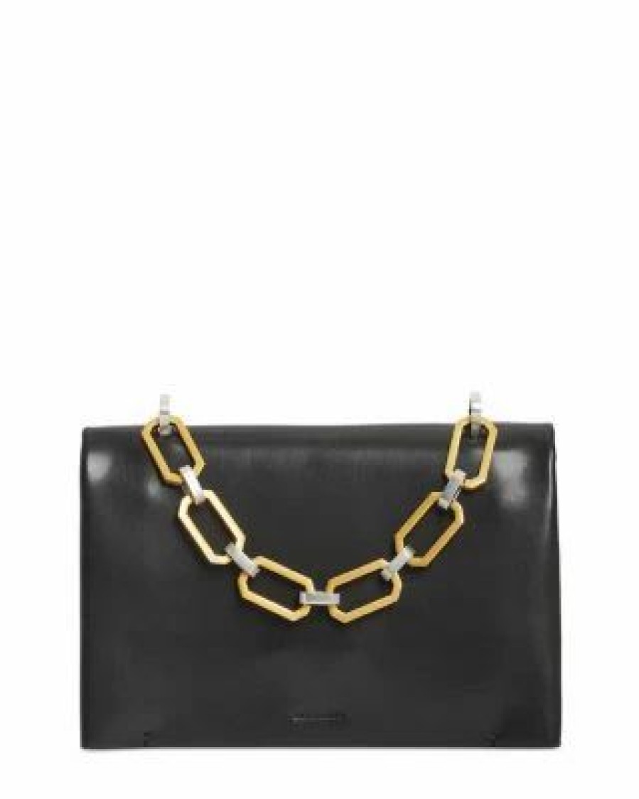 Accessory * | Yua Convertible Clutch Allsaints Black