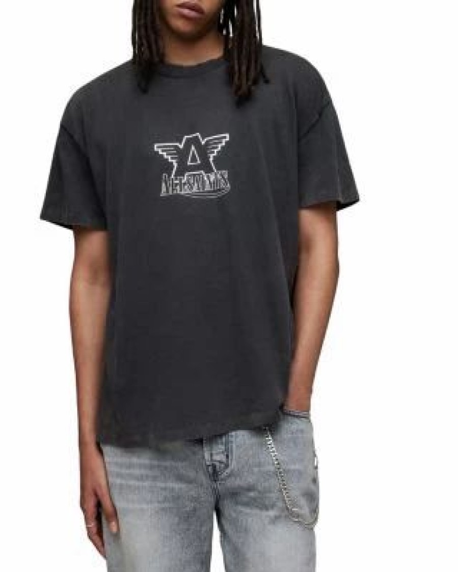 Men * | Match Logo Tee Allsaints