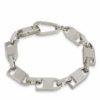 Accessory * | Zipper Link Bracelet Allsaints Silver