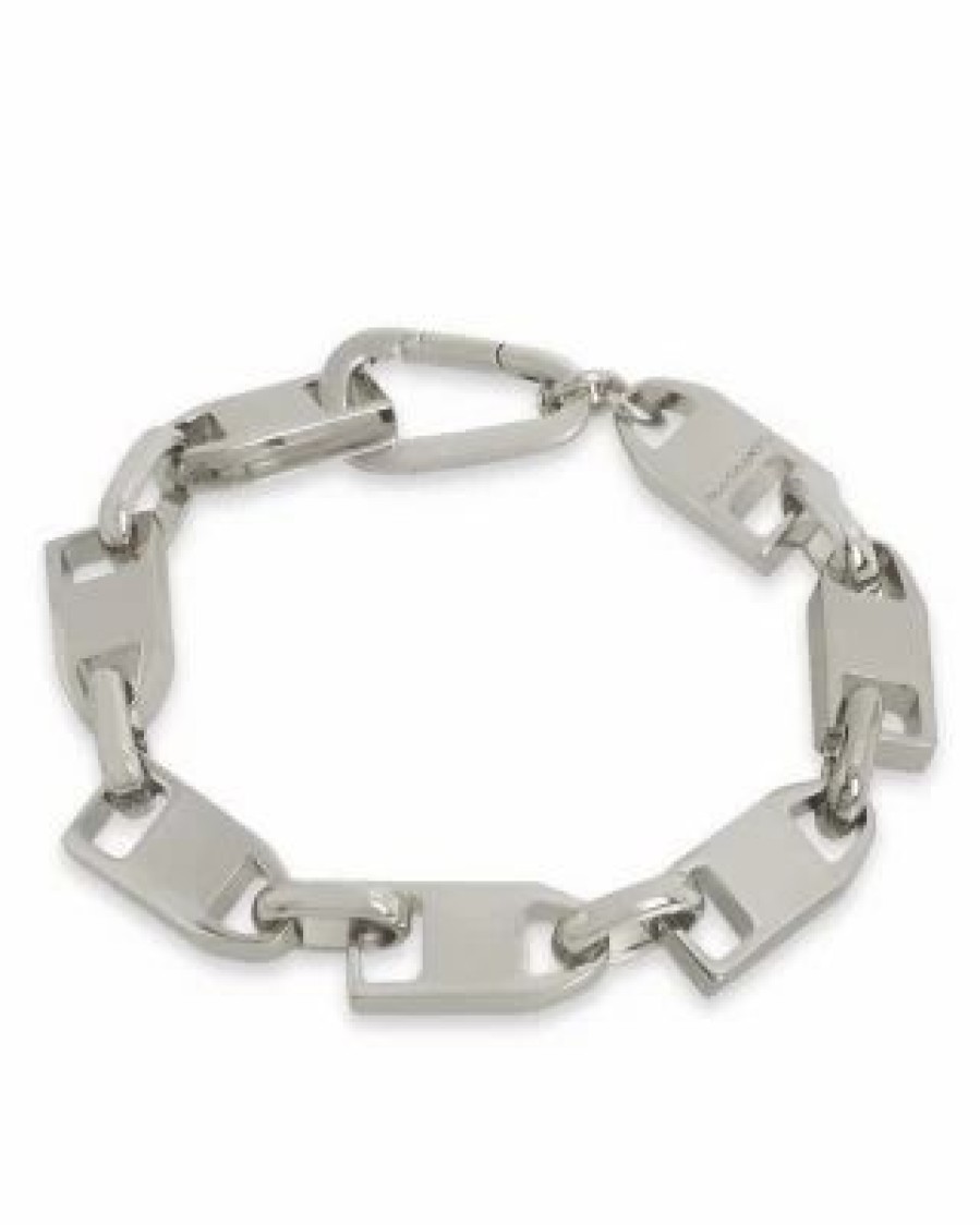 Accessory * | Zipper Link Bracelet Allsaints Silver