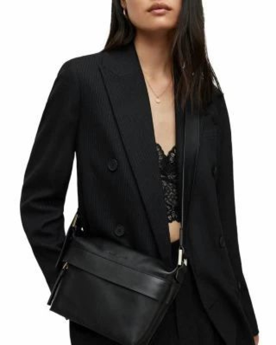 Accessory * | Colette Small Crossbody Allsaints Black