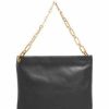 Accessory * | Bettina Leather Shoulder Bag Allsaints Black