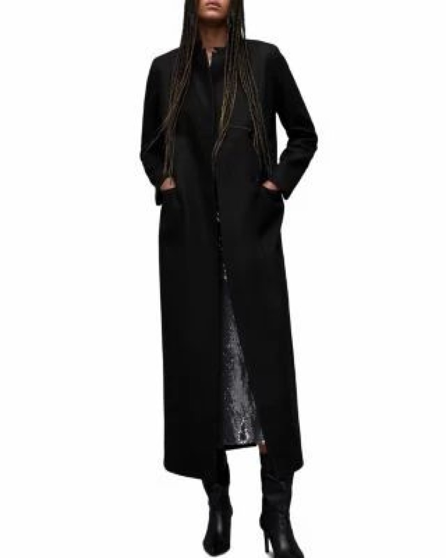 Women * | Sonnie Coat Allsaints Black