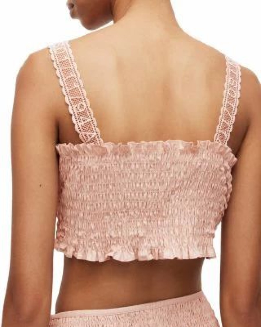 Women * | Alex Crop Top Allsaints Pink