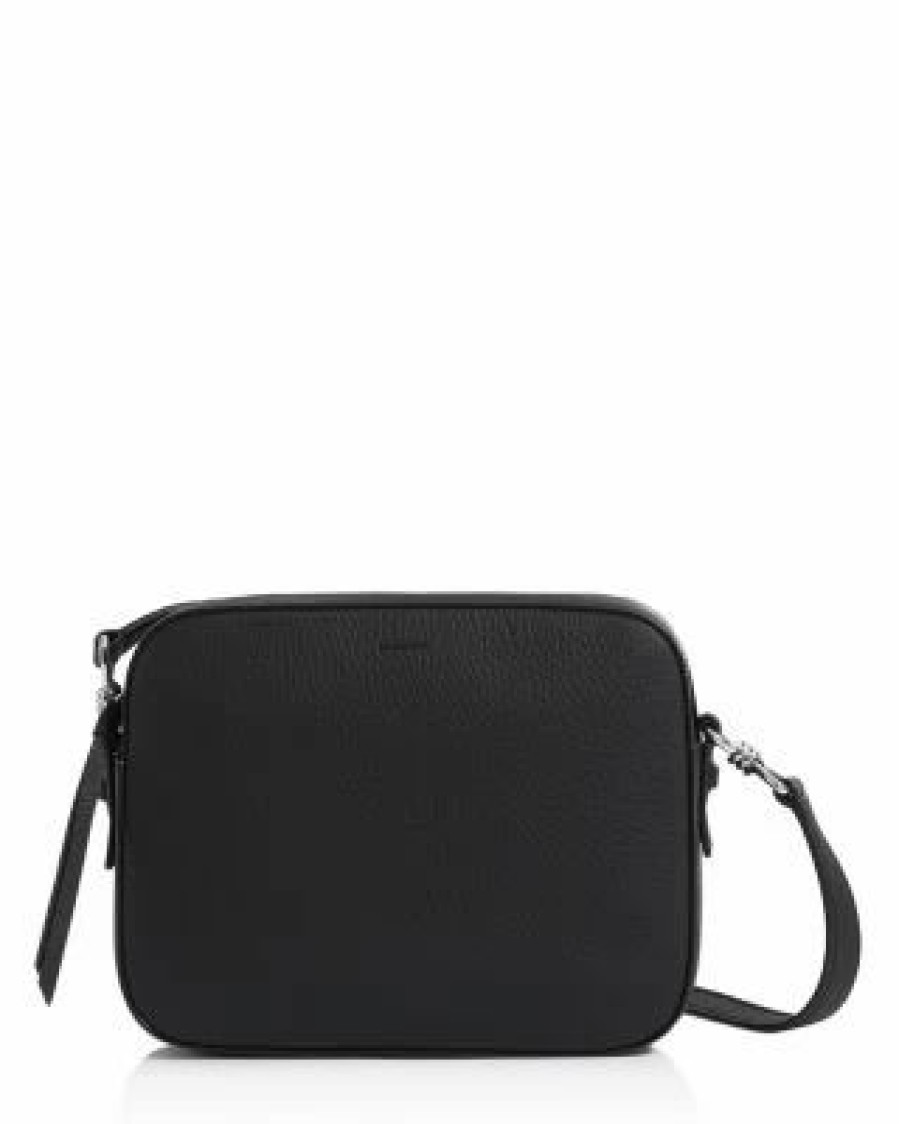 Accessory * | Captain Lea Square Crossbody Allsaints Black