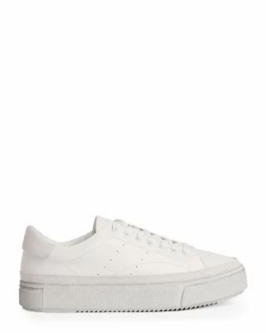 Shoes * | Women'S Trish Low Top Trainer Sneakers Allsaints White