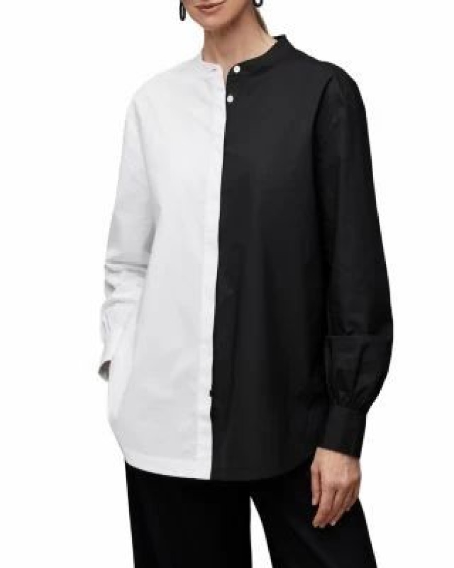 Women * | Marcie Cotton Shirt Allsaints White