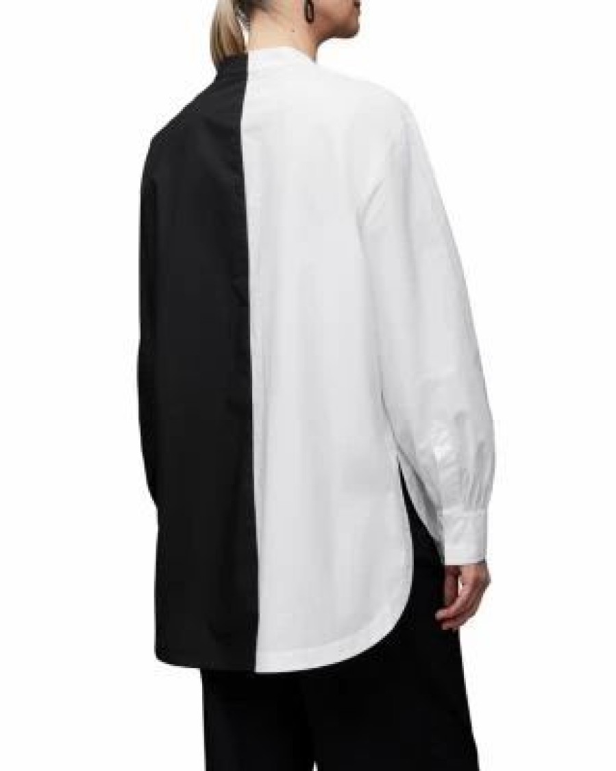 Women * | Marcie Cotton Shirt Allsaints White