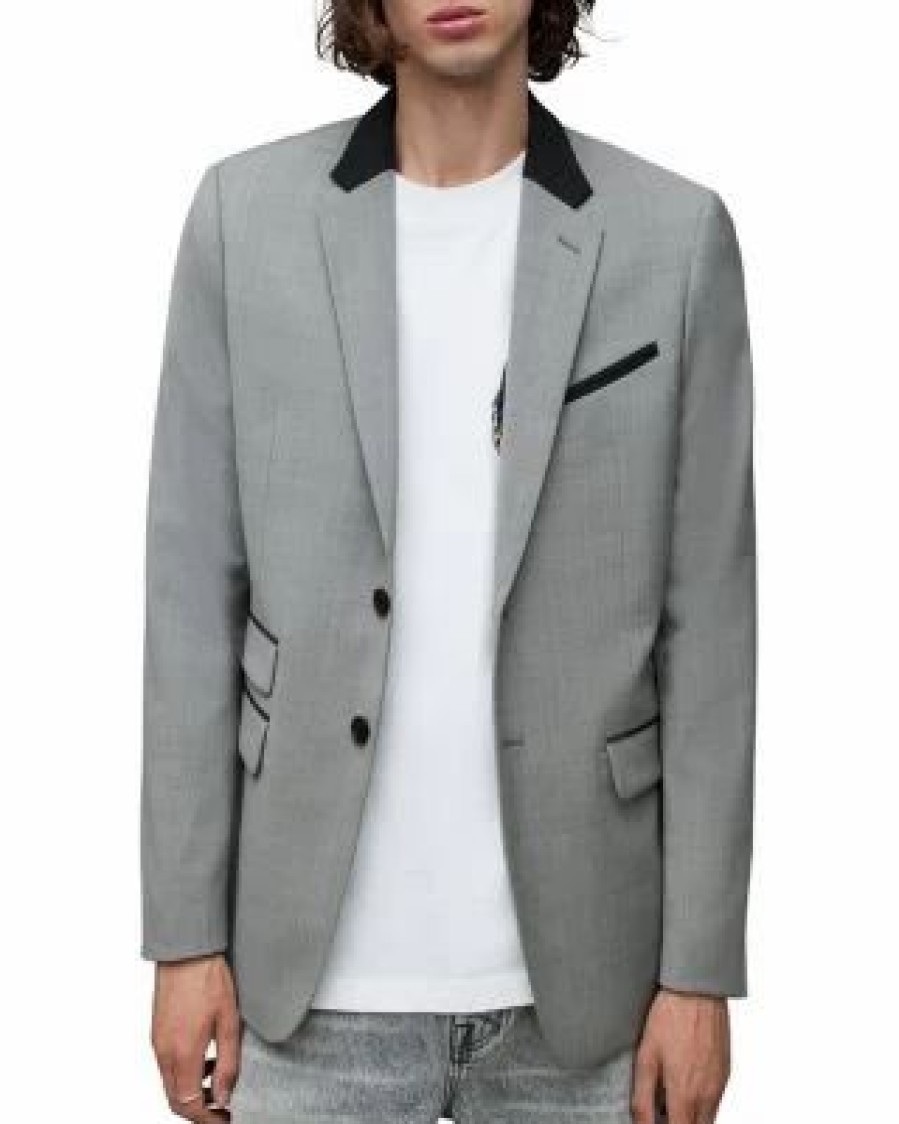 Men * | Buller Blazer Allsaints Gray