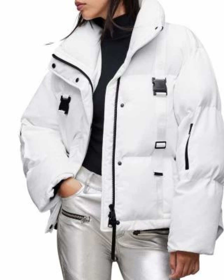 Women * | Luna Puffer Jacket Allsaints White