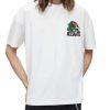 Men * | Gator Short Sleeve Crewneck Organic Cotton Tee Allsaints White