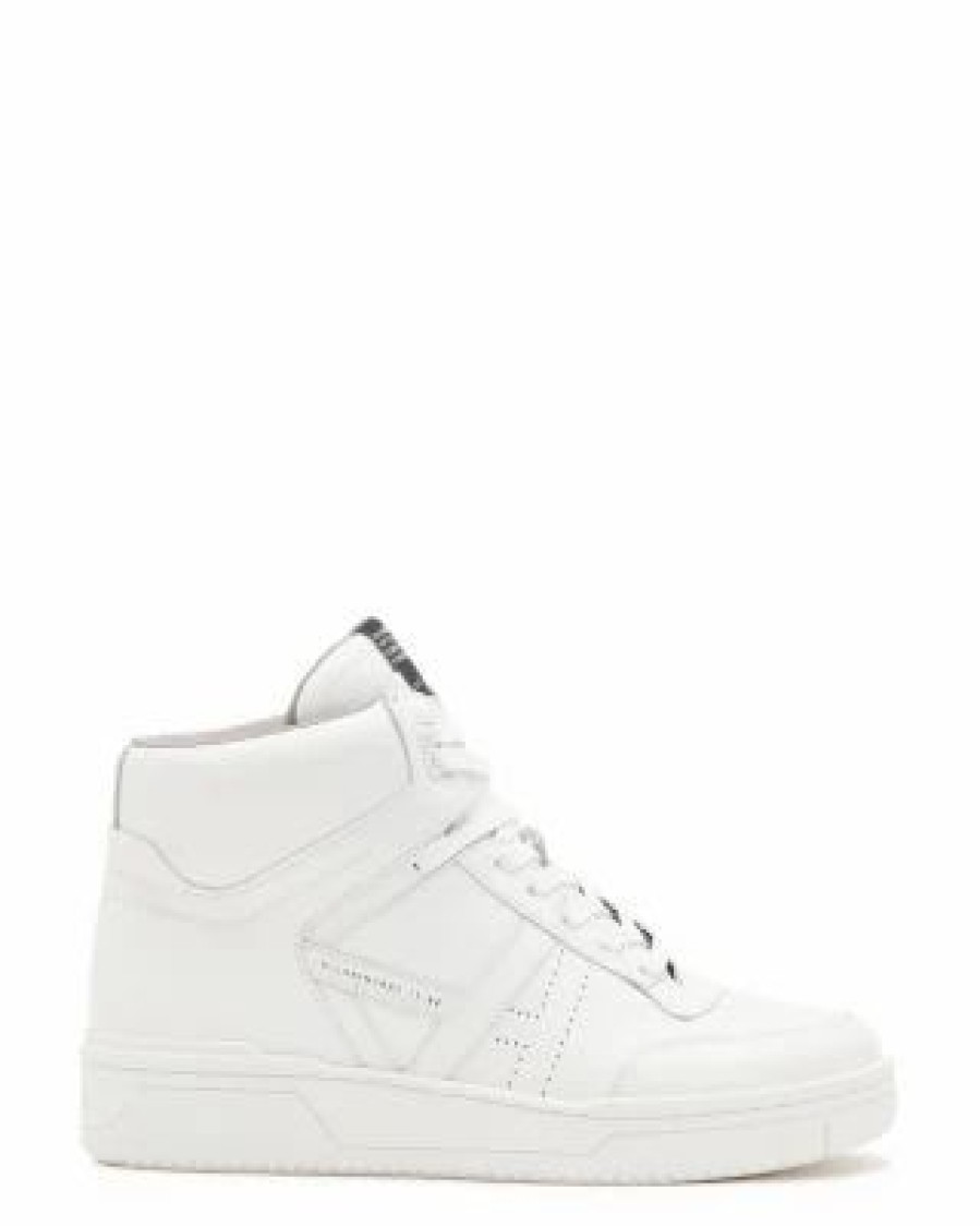 Shoes * | Women'S Pro High Top Sneakers Allsaints White