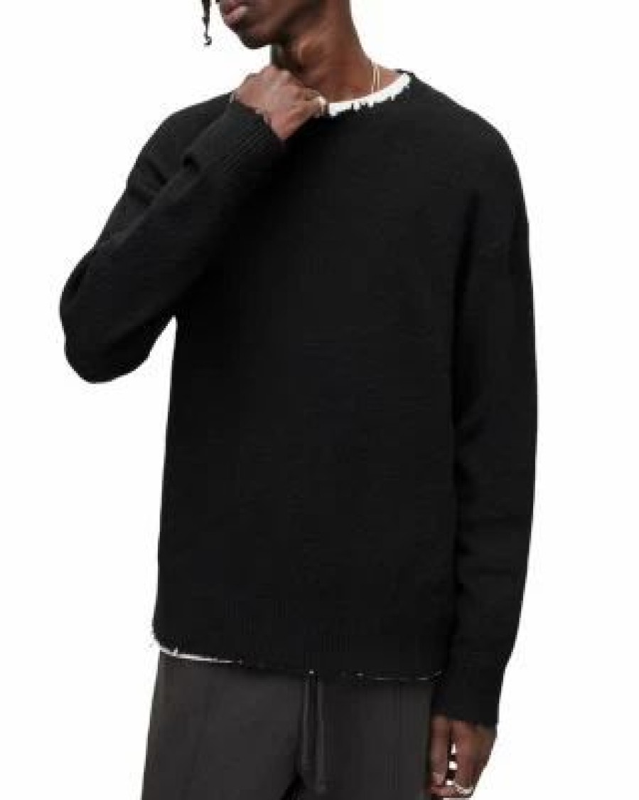 Men * | Luka Crew Sweater Allsaints